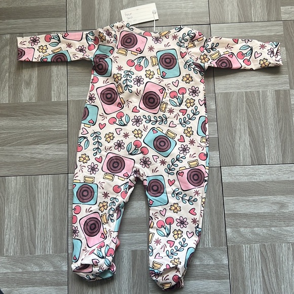 Everbloom Zip-Up Infant Romper by Pete + Lucy - Picture 6 of 7